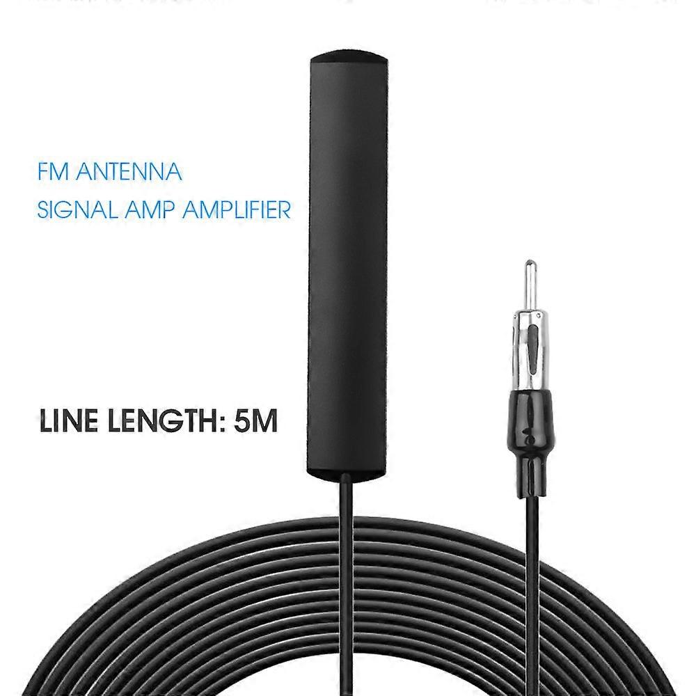 Car DAB FM Radio Antenna Car Stereo Antenna Fakra Z Adapter 5m Adhesive Mounting