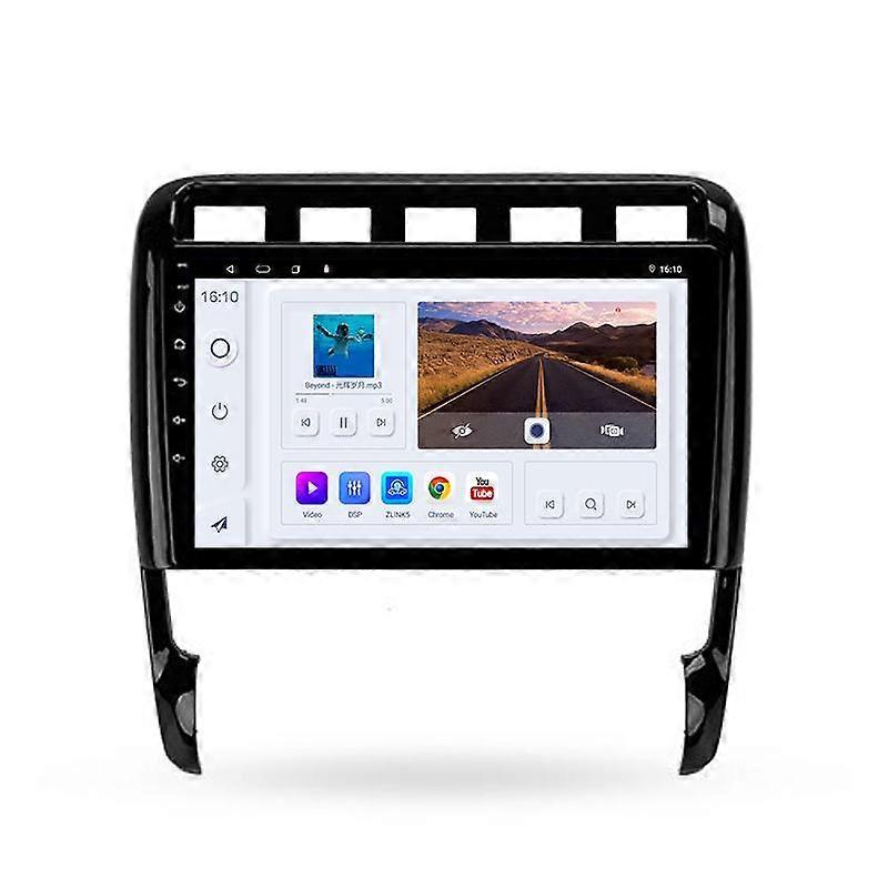 2 Din For Porsche Cayenne 1 9PA 2002-2010 Car Radio Carplay 4g 8-core Wifi Android Auto Car Stereo Car Multimedia Video Player GPS Navigation DSP RDS