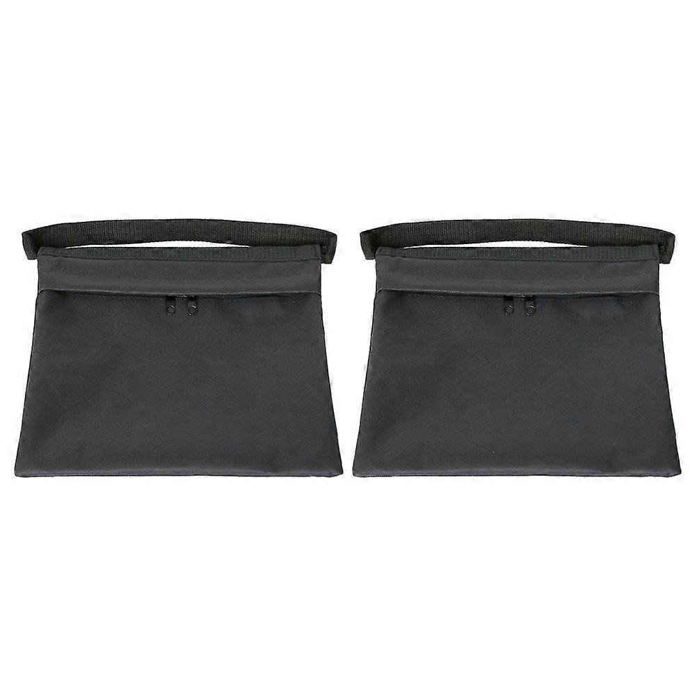 2pcs Double Zipper Poids Sacs de sable Support de lampe Trépied Sacs de sable équilibrés