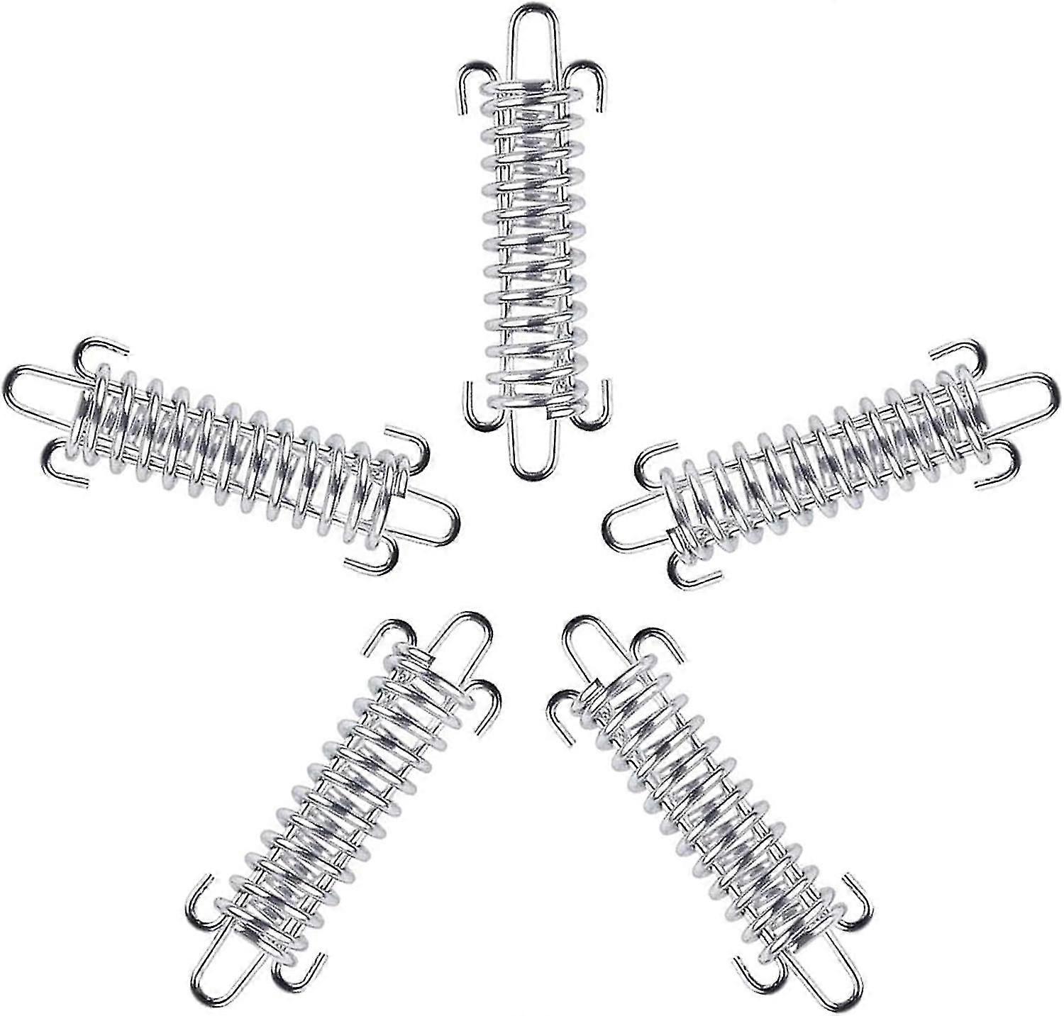 5 db sátor rugós csat, rozsdamentes acél rugós kapocs, napvitorlás rögzítőkészlet, vitorla árnyékoló rögzítések