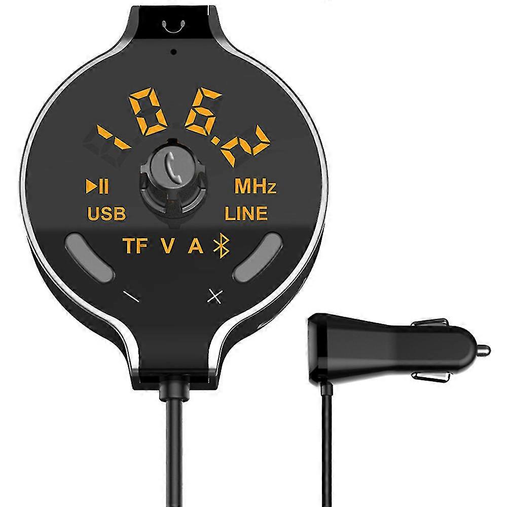 Bluetooth Car Kit, Bluetoothhands-free Audio Adapter Dual Usb