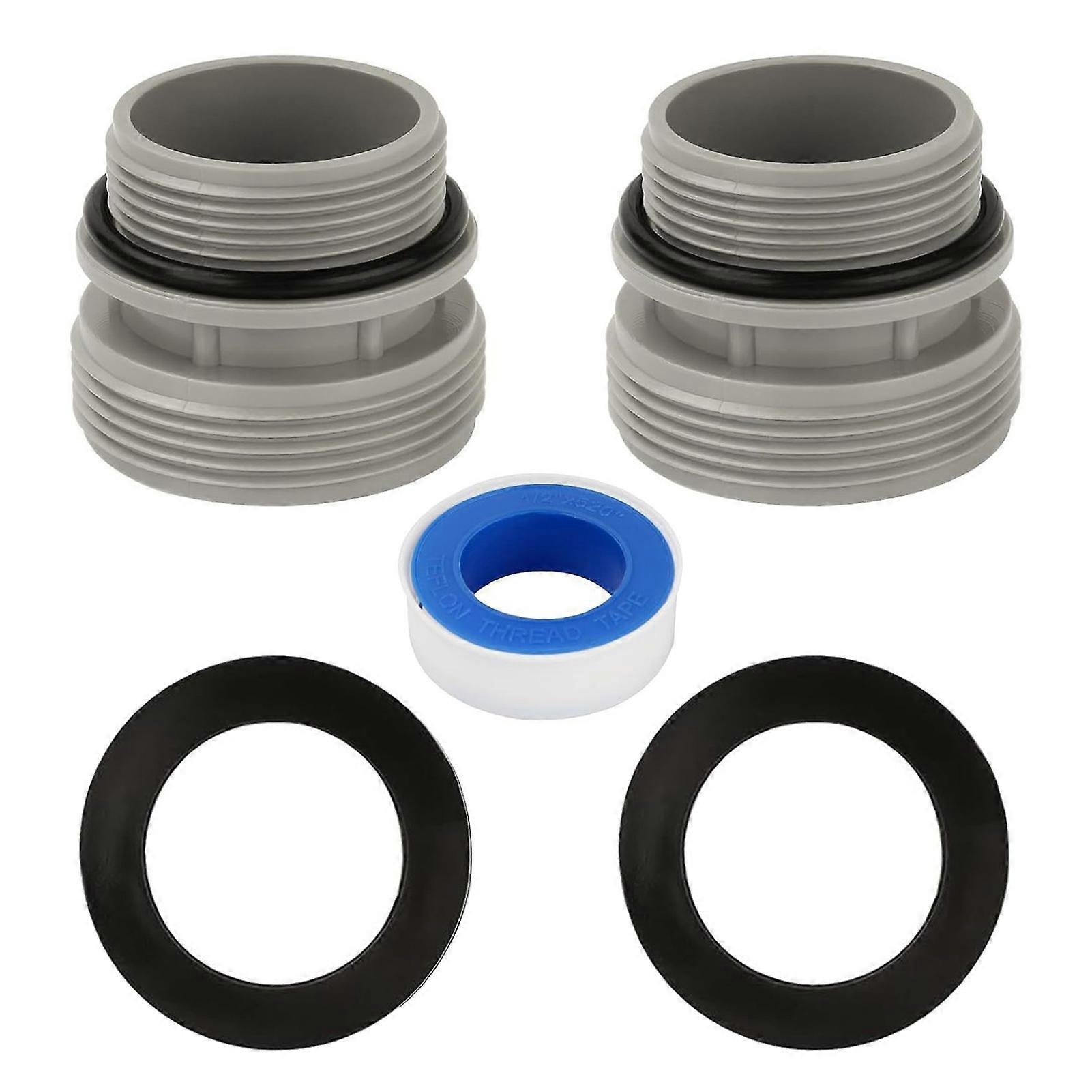 Pool Hose Adapter for Intex Swimming Pool Hose Conversion Connector Kit for Coleman Filter Pumps Above Ground Pools Hose Connector Set Jikaix