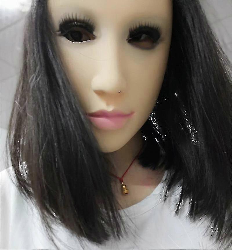 ハロウィーンの大人の仮面舞踏会の美の仮名ラテックス人間のマスクの人間の皮のヘッドギア良質