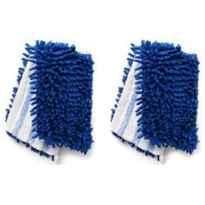 2 Pack of Dual Action Microfiber Flip Mop Refill for Dust/Microfiber Flat Mop
