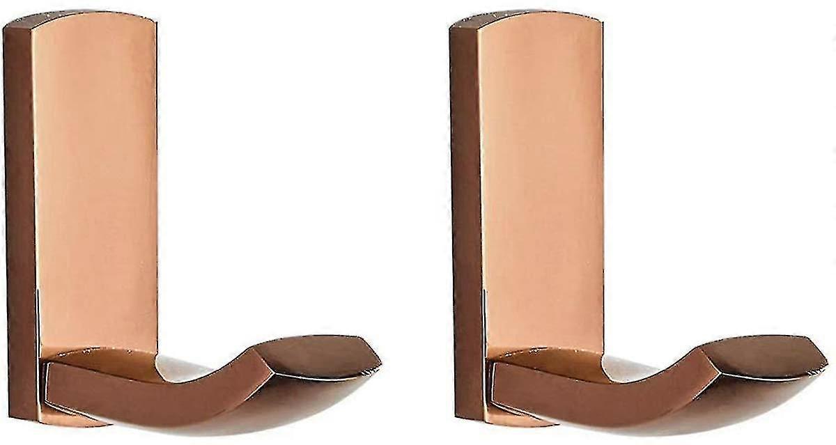 Brass Wall Mounted Hook Pack Of 2