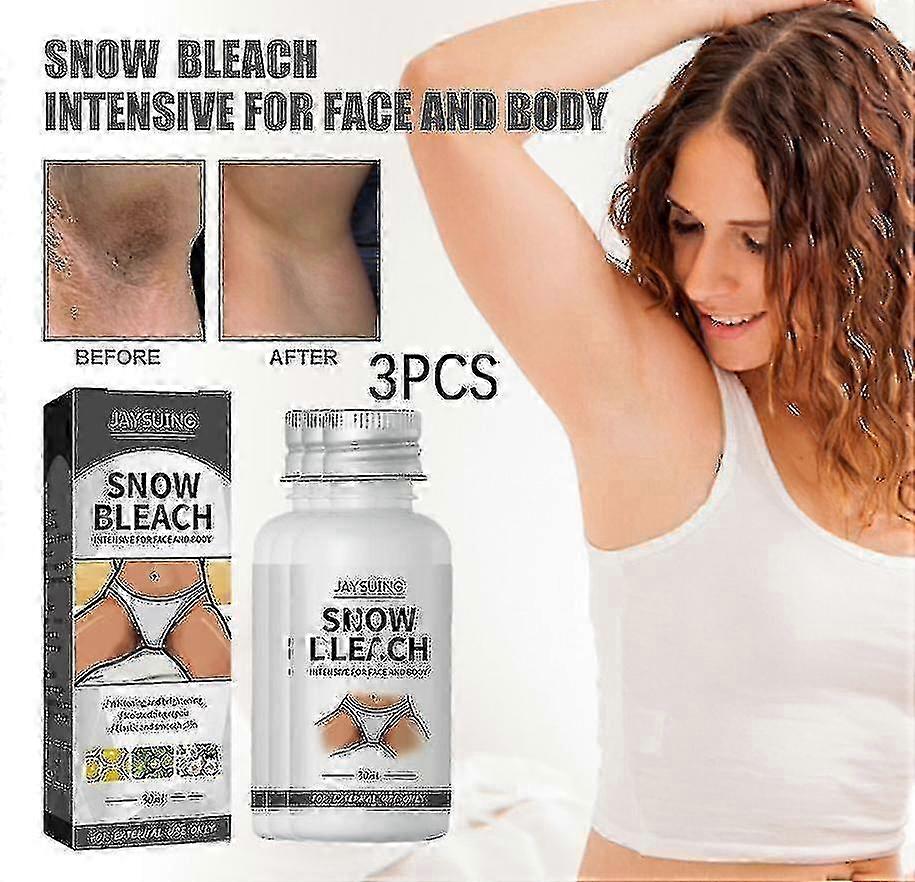 1 adet Jaysuing Koltuk Altı Ve Uyluk Anti-siyah Krem Beyazlatıcı ve Seyreltik Koltuk Altı İç Uyluk Eklemi Melanin 3PCS