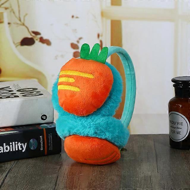 Hiver chaud Cache-oreilles Garçons et filles Mignon Dessin animé Fruits Fraise Pastèque Ananas Peluche Oreillettes Cache-oreilles