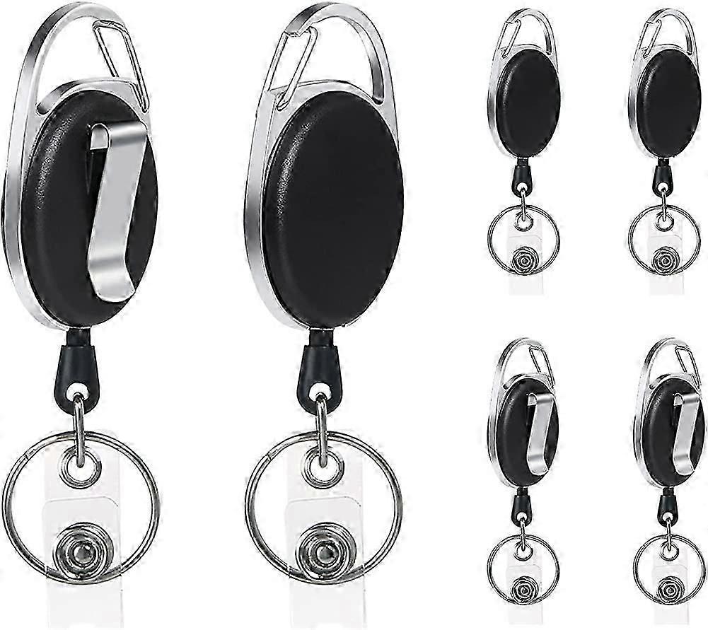 Retractable Keychain Length 70 cm with Reinforced Spring and Resistant Cord.