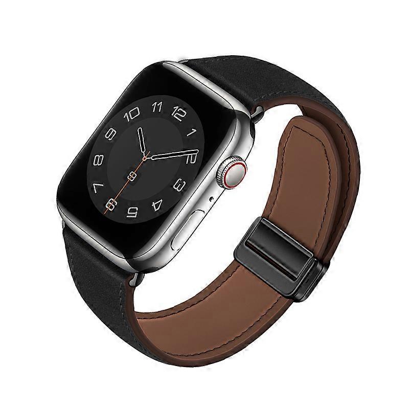INF Äkta läder klockarmband för Apple Watch