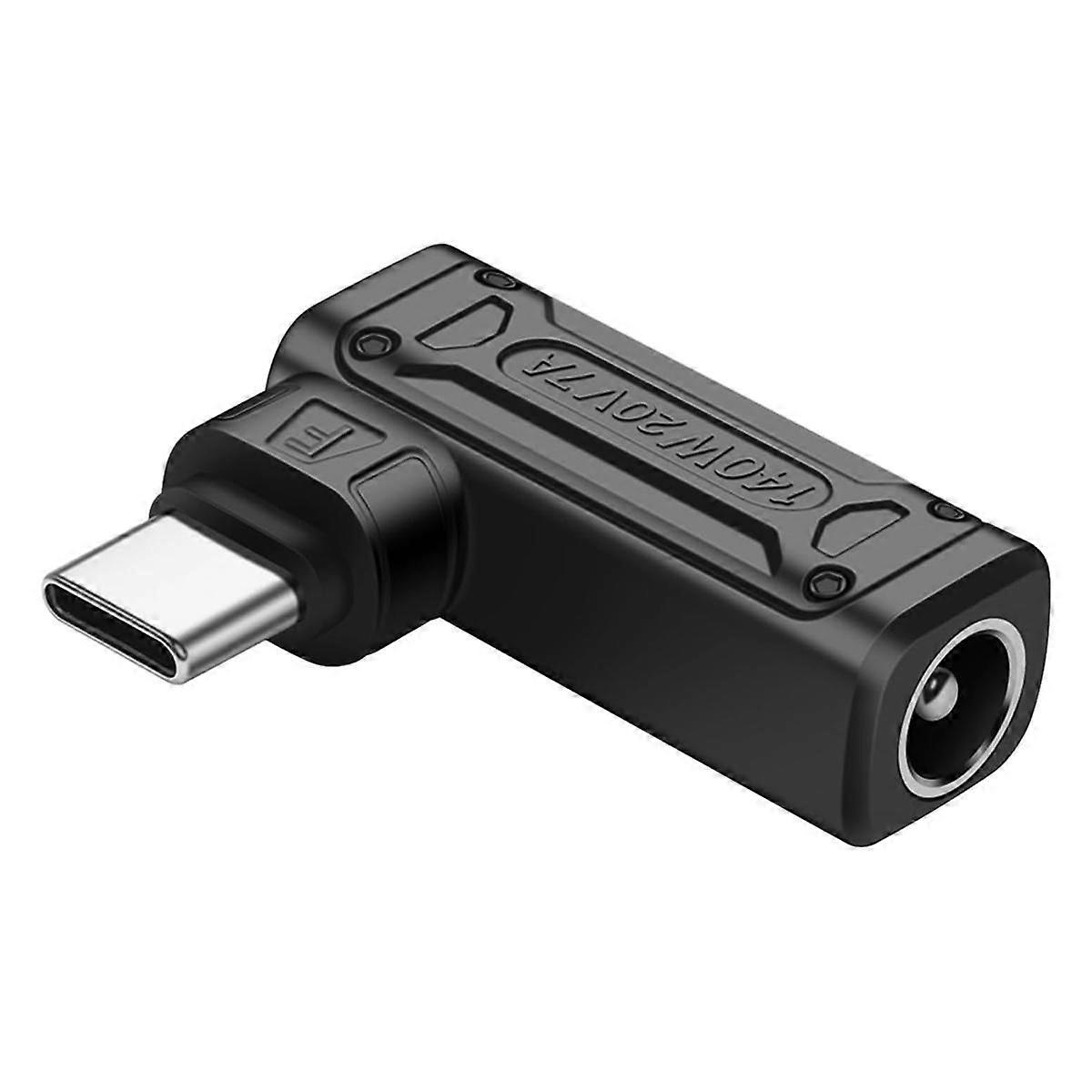 PD 140W DC to Type C Power Charging Adapter DC Female Input to USB C Male Connector for Phone,Table