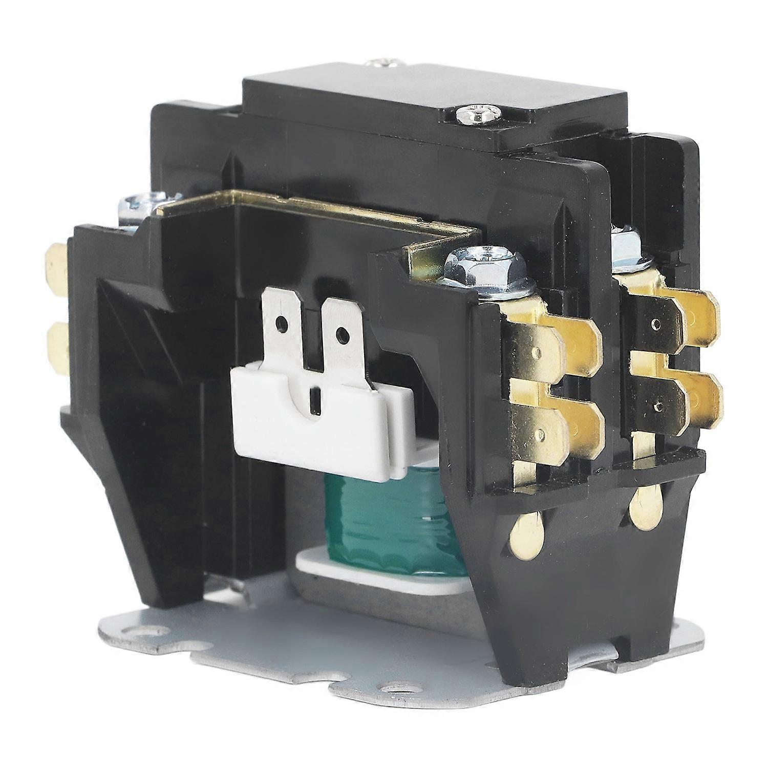 Air Conditioning Contactor Air Conditioner Condenser Compressor Contactor Replacement 25A 220V