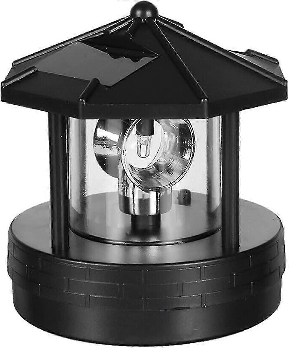 360 Degree Rotating Solar LED Lighthouse, LED Solar Light, Waterproof