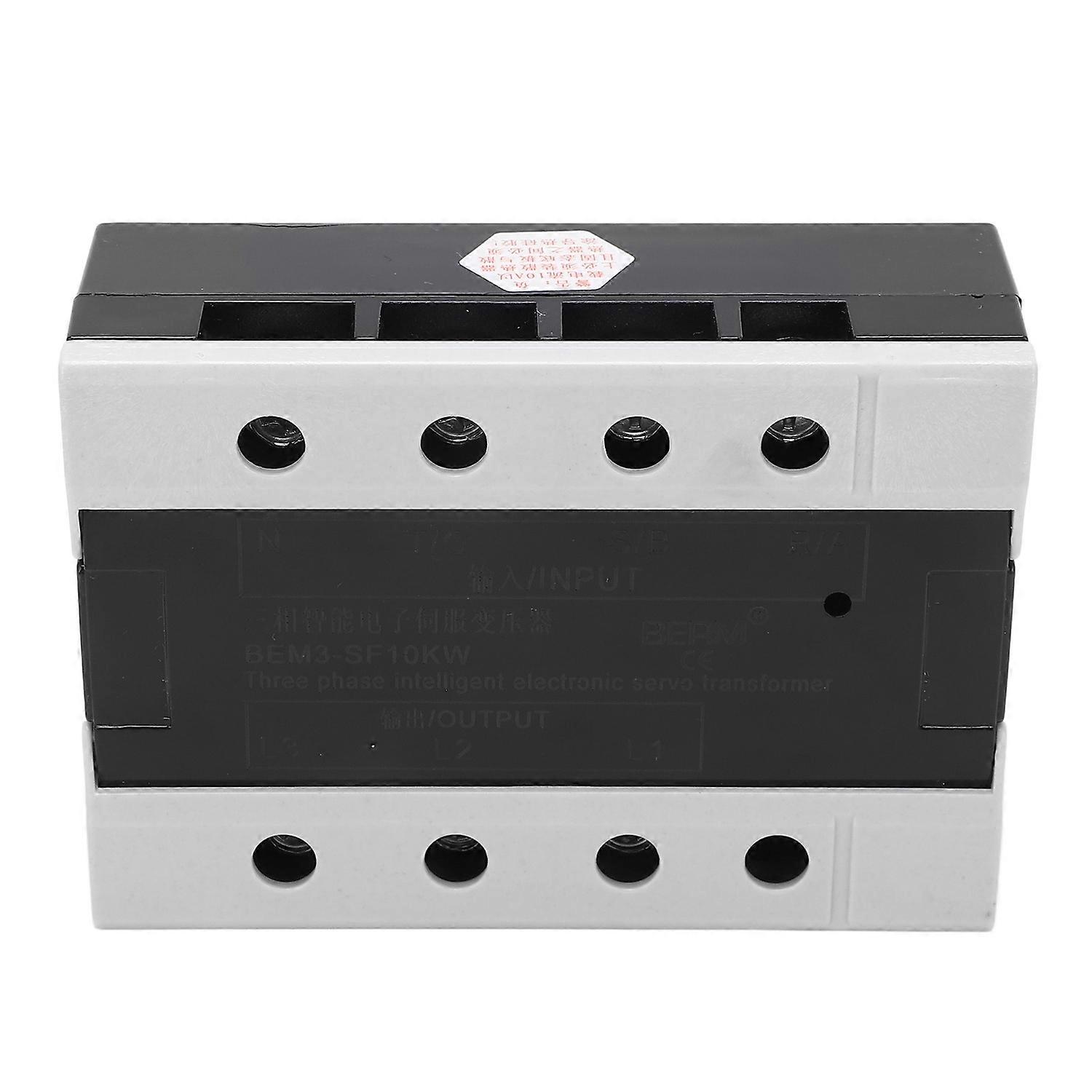 3 Phase Servo Transformer 10KW Electronic Voltage Converter 360‑420V Input 200‑230V Output