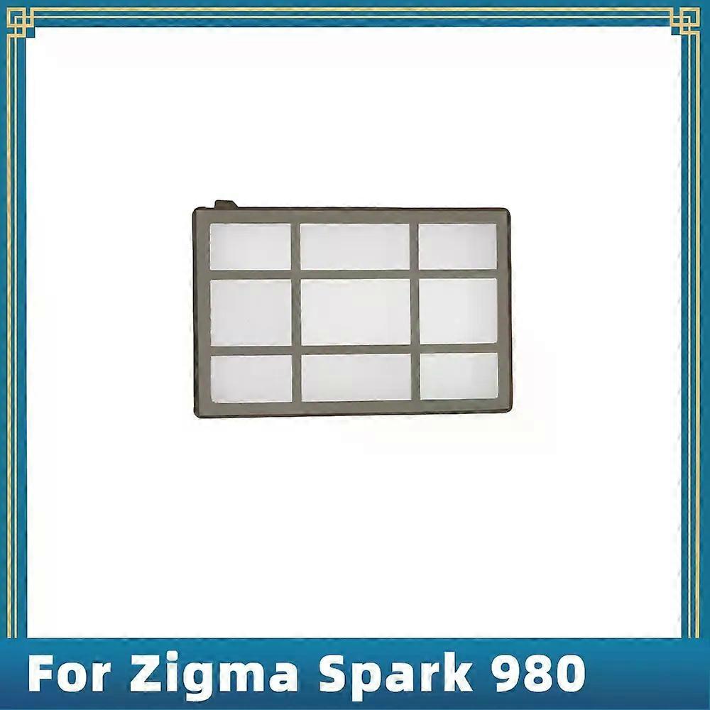 Replacement Compatible For Zigma Spark 980 Robot Vacuum Cleaner Spare Parts Side Brush Hepa Filter Primary Filter Accessories