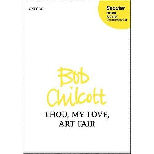 Thou, my love, art fair: Vocal score