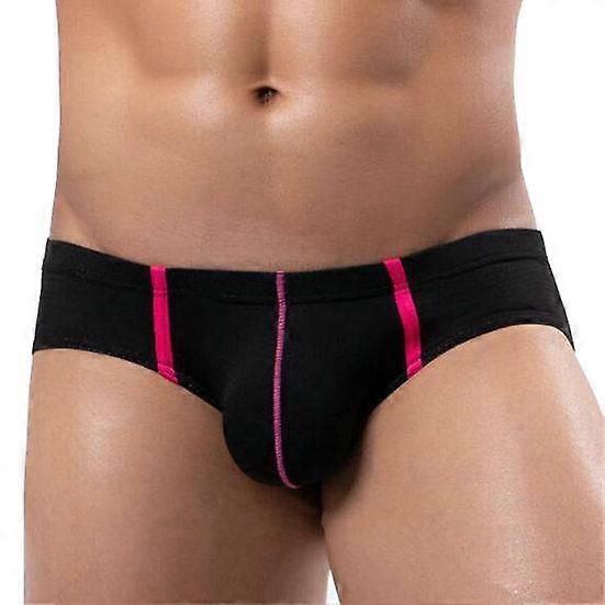 Breathable Nylon Men's Briefs Sleek Comfortable Low Waist Sexy Mesh Design Elastic Perfect Fitting Underwear