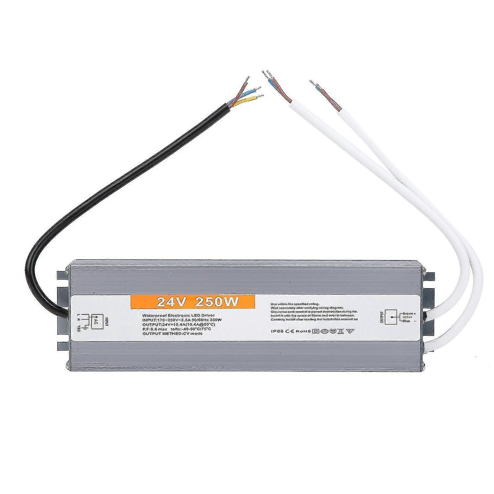 Waterproof Switching Power Supply Led 250w Ac170250v Driver Transformer Power Supplydc24v