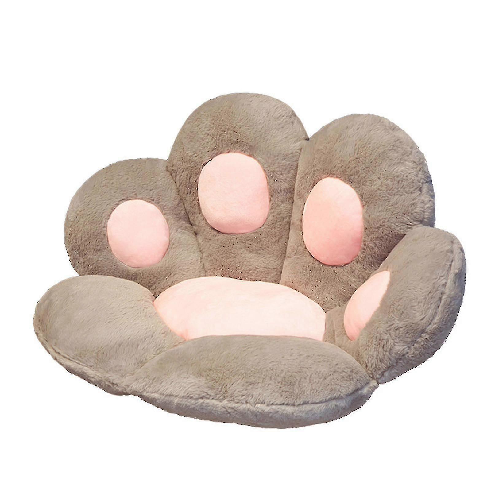 Seat Cushion Cat Paw Shaped Cute Seat Cushion Cat Paw Shaped Lazy Sofa Office Chair Cushion For