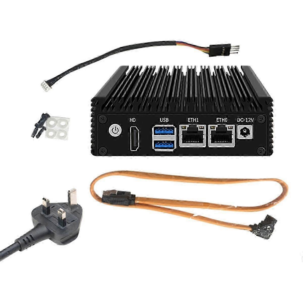 N3160 Mini-PC 6W Dual-Gigabit-Mini-Host X86-P1 Soft Routing Low Power Quad Core Four Thread 2xUSB3.