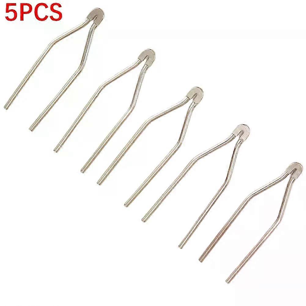 1/5pcs Soldering Iron Tip Used In Electric Welding Tool V-type High Temperature Resistant Welding Tips Soldering Tool