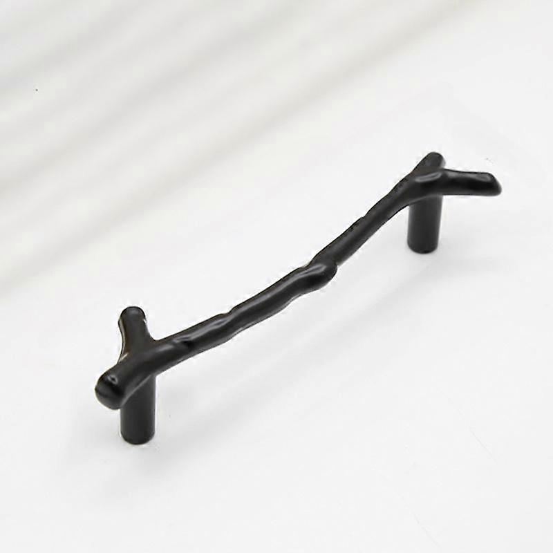 1pc Fashion Tree Branch Furniture Handle Hardware, Black Silver Kitchen Cabinet Handles Drawer Knobs Door Pulls