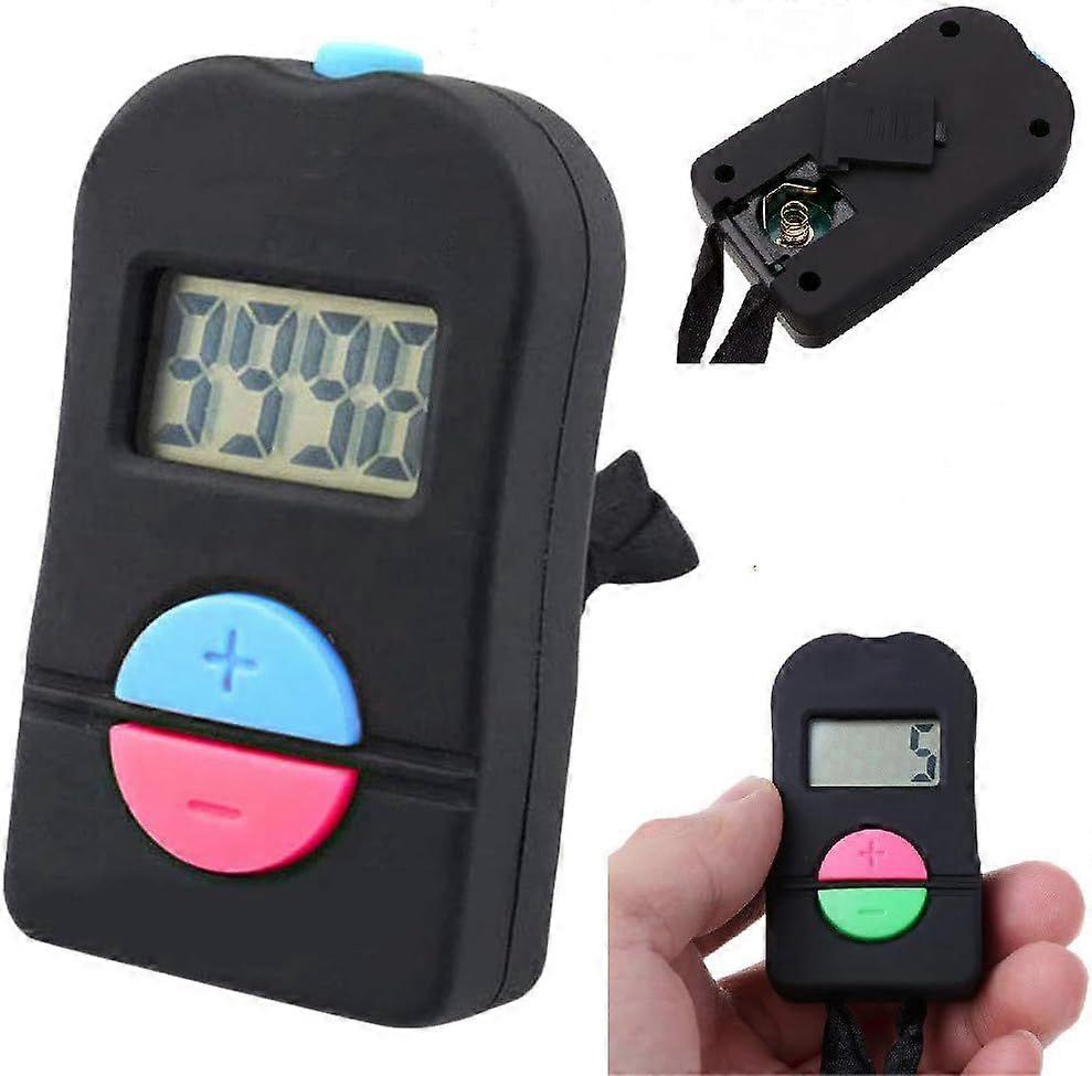 Aowei Golf Sports Counter with Neck Rope Digital Manual Counter Electronic Addition/Subtraction Manual Clicker