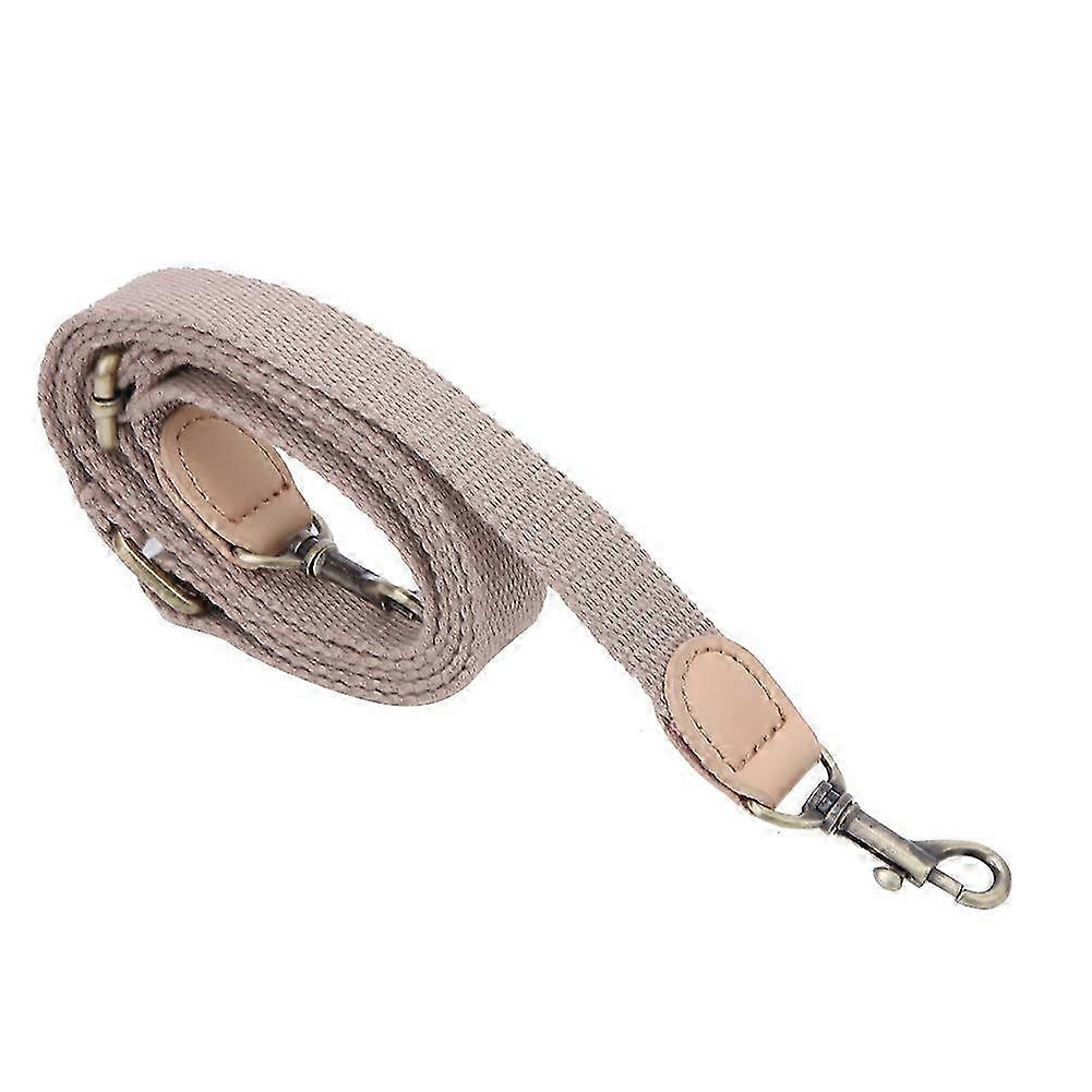 Handmade DIY Patchwork Accessories Adjustable Crossbody Bag Leather Strap for 065-066Khaki