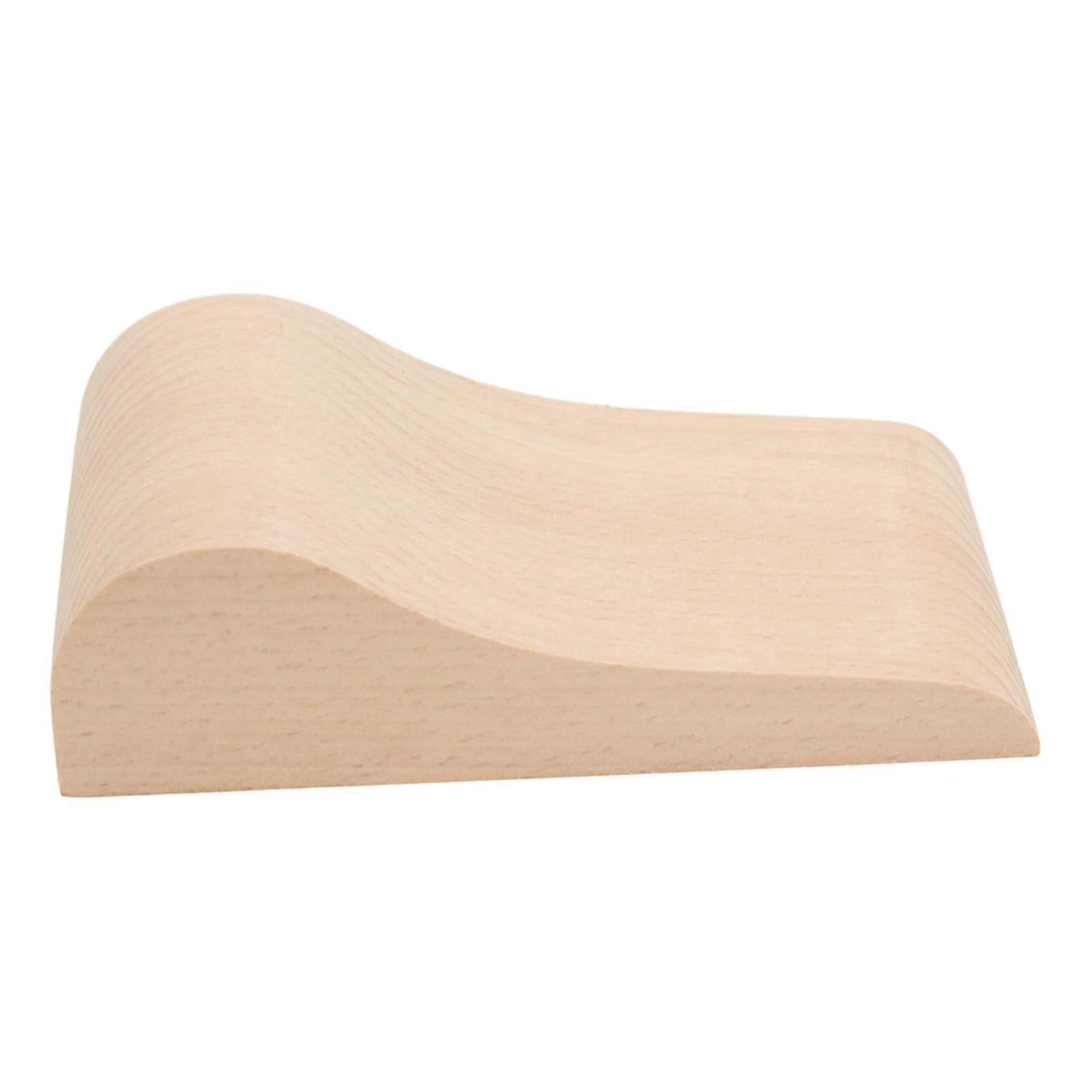 Wooden Sanding Block Ergonomic Design Beech Wood Sandpaper Block Hand Sanding Block DIY Leather Tools