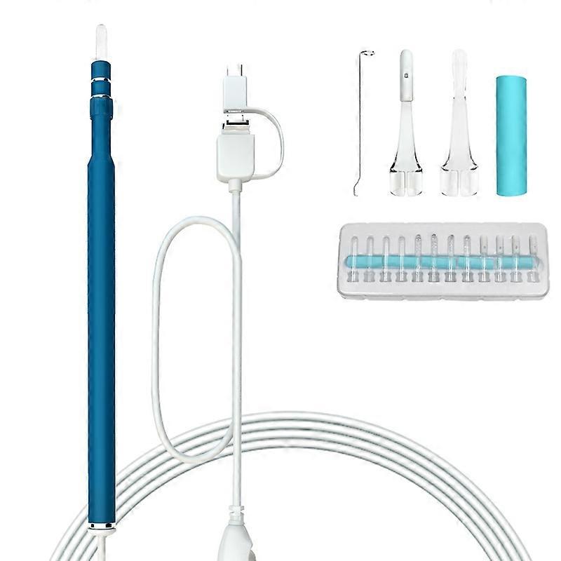 I98 1.3 Million HD Visual Earwax Clean Tool Endoscope Borescope with 6 LEDs, Lens Diameter: 5.5mm