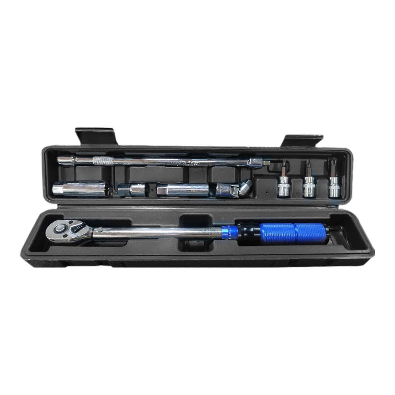 Drive Click Torque Wrench Set Maintenance Tool Professional Durable with Storage