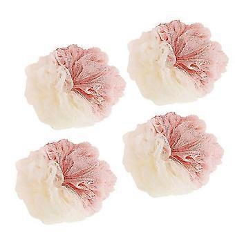 5pcs Body Scrubber Exfoliating Sponge Ball,Massage Body Bath Soap Sponge Shower Ball
