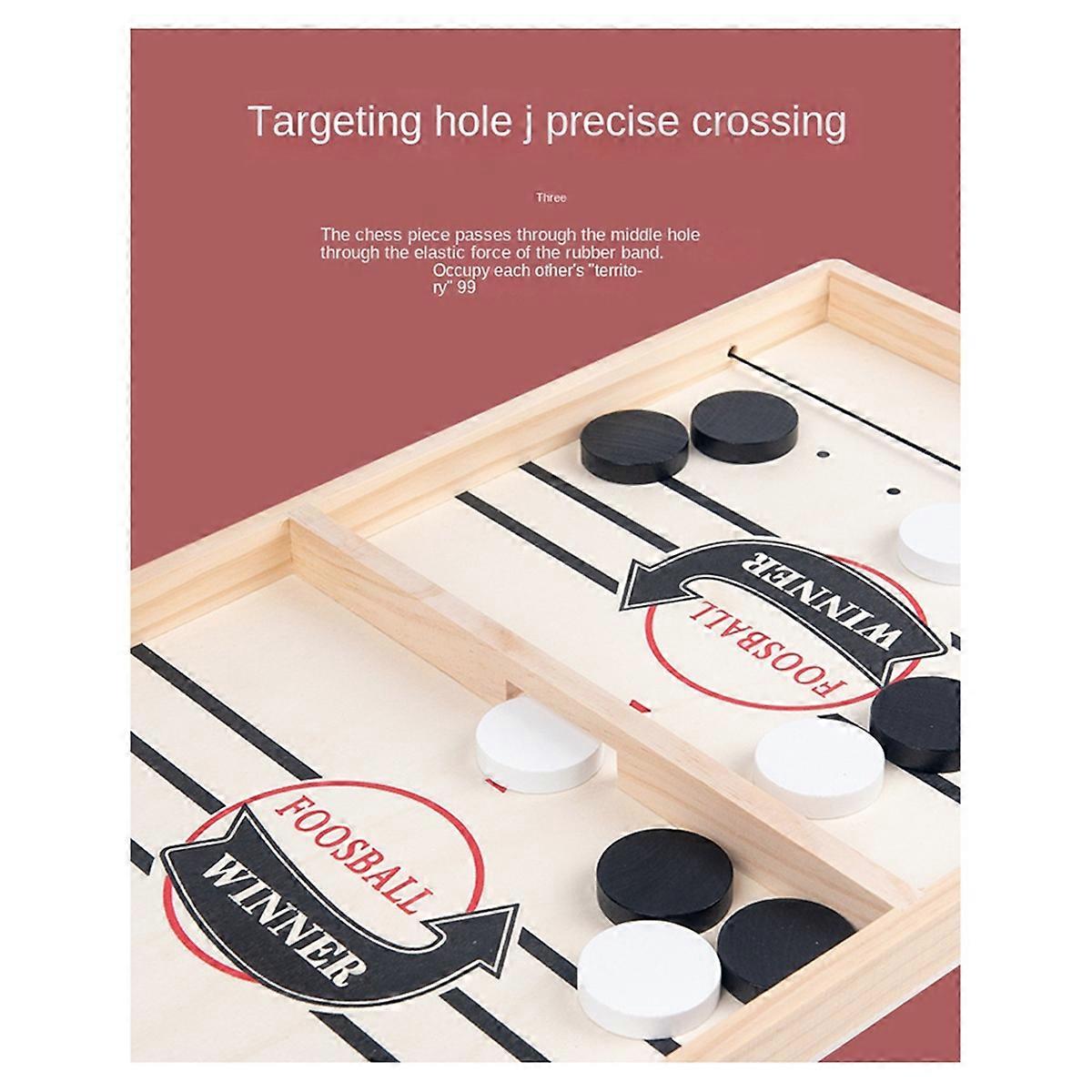 Double-Player Wooden Fun Family Parent-Child Interactive Props Small