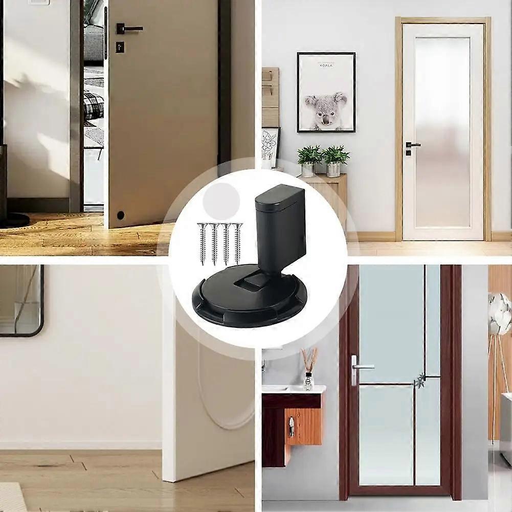 Floor Door Stopper Lock Strong Windproof Mechanical Exterior