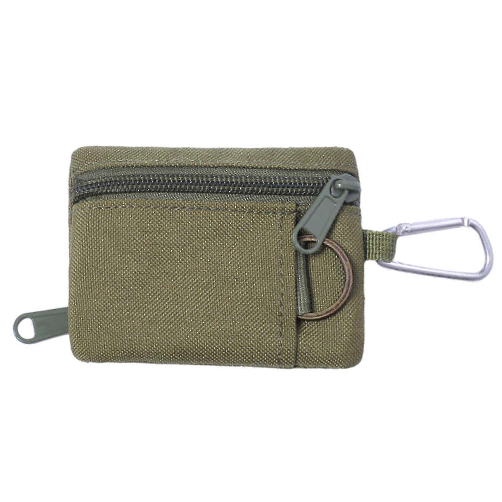 Mini Key Card Case Metsästysvarustepussi Laukku Metsästysvarusteet Vyötärö Vyö Lompakko Pidike Urheilu Ulkoilu Urheilu Vyötärölaukku Vihreä väri