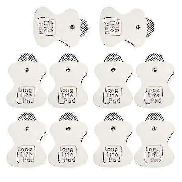 Longevity Electrode Set for Omron Massagers 10 Pack Replacement Pads