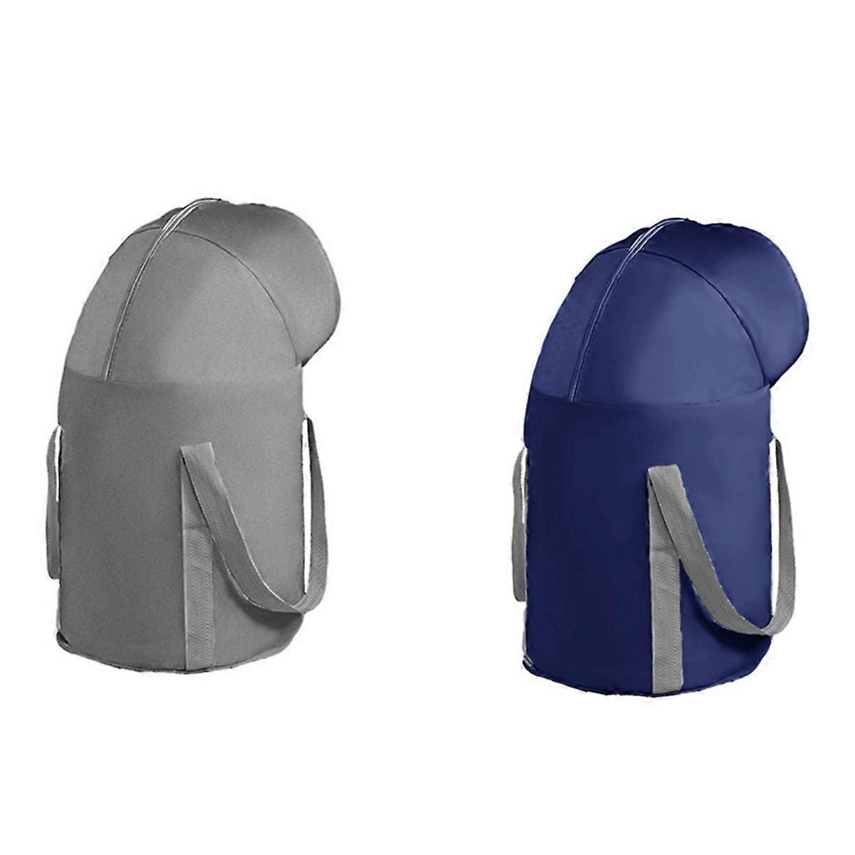 2PCS Foldable Foot Bath Bucket Deepening Soaking Basin Portable