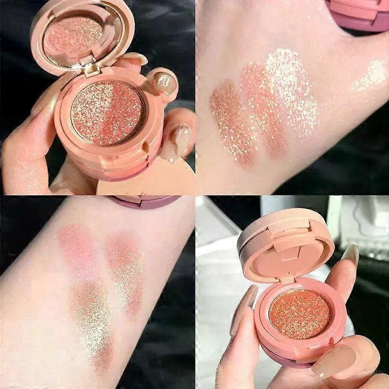 Shibingsheng Tri-Color Eye Shadow, Matte Create Multi-Layered Eye Makeup