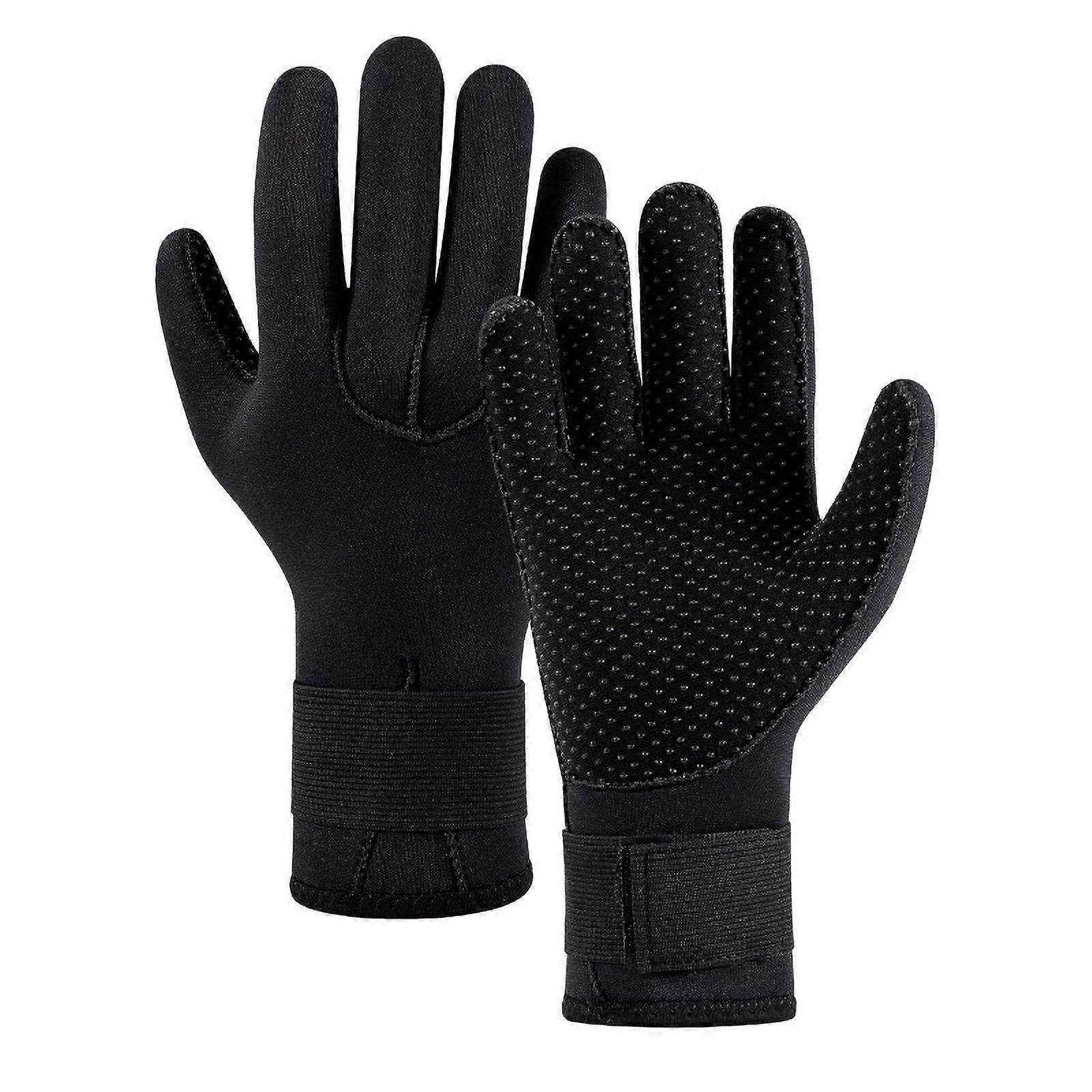 Diving Gloves 3mm/5mm Wetsuit Gloves Neoprene Thermal Gloves With Non-slip Particles Suitable For Scuba Men Women Diving, Snorkeling, Swimming