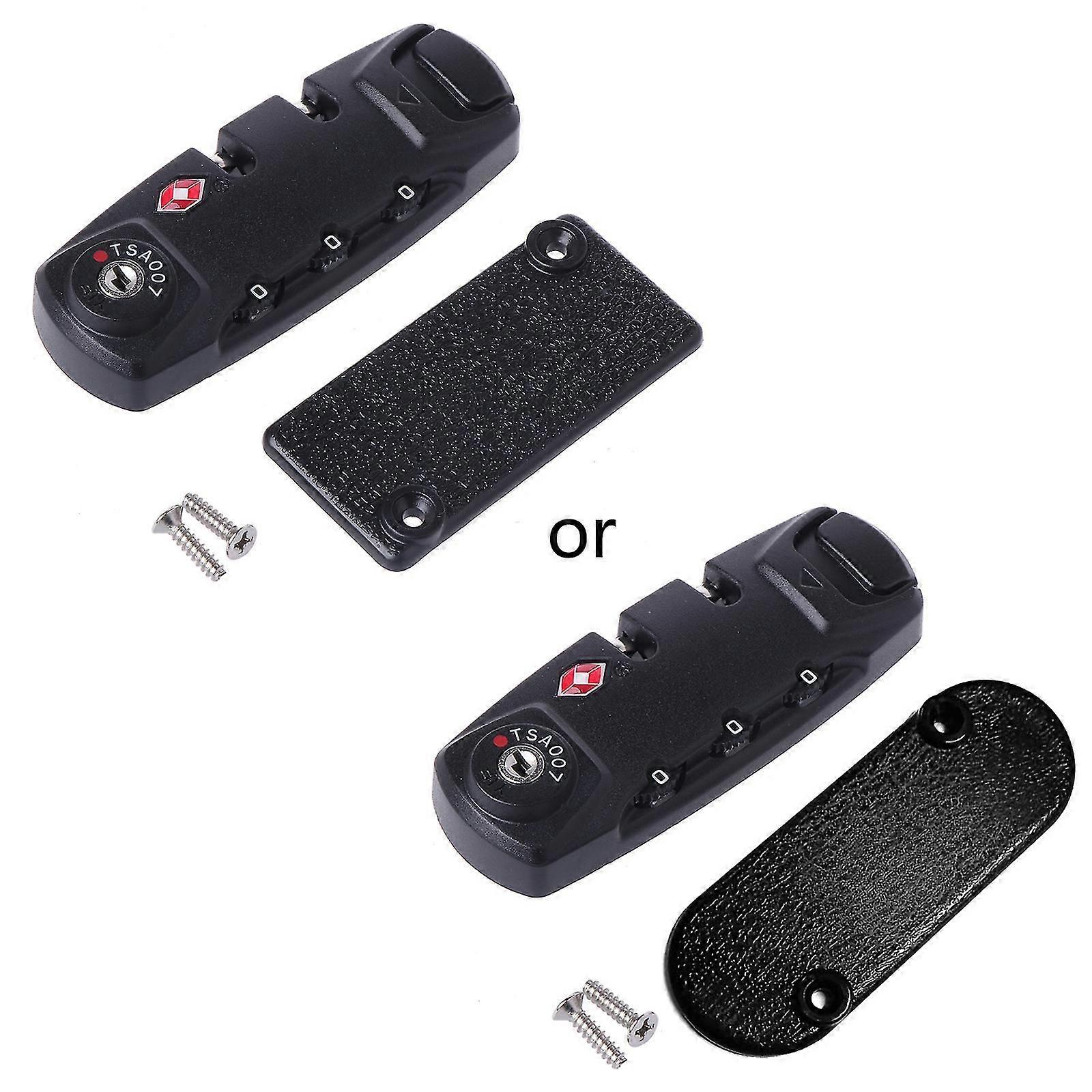 TSA Secure 3 Digit Combination Padlock Lock Luggage Suitcase Travel Code Lock