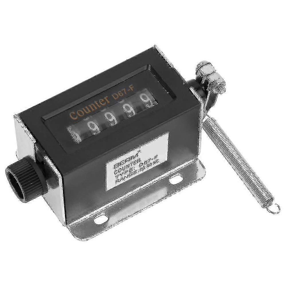 Mechanical Counter, 5 Digit D67f Counter 0-99999 Stroke Counter