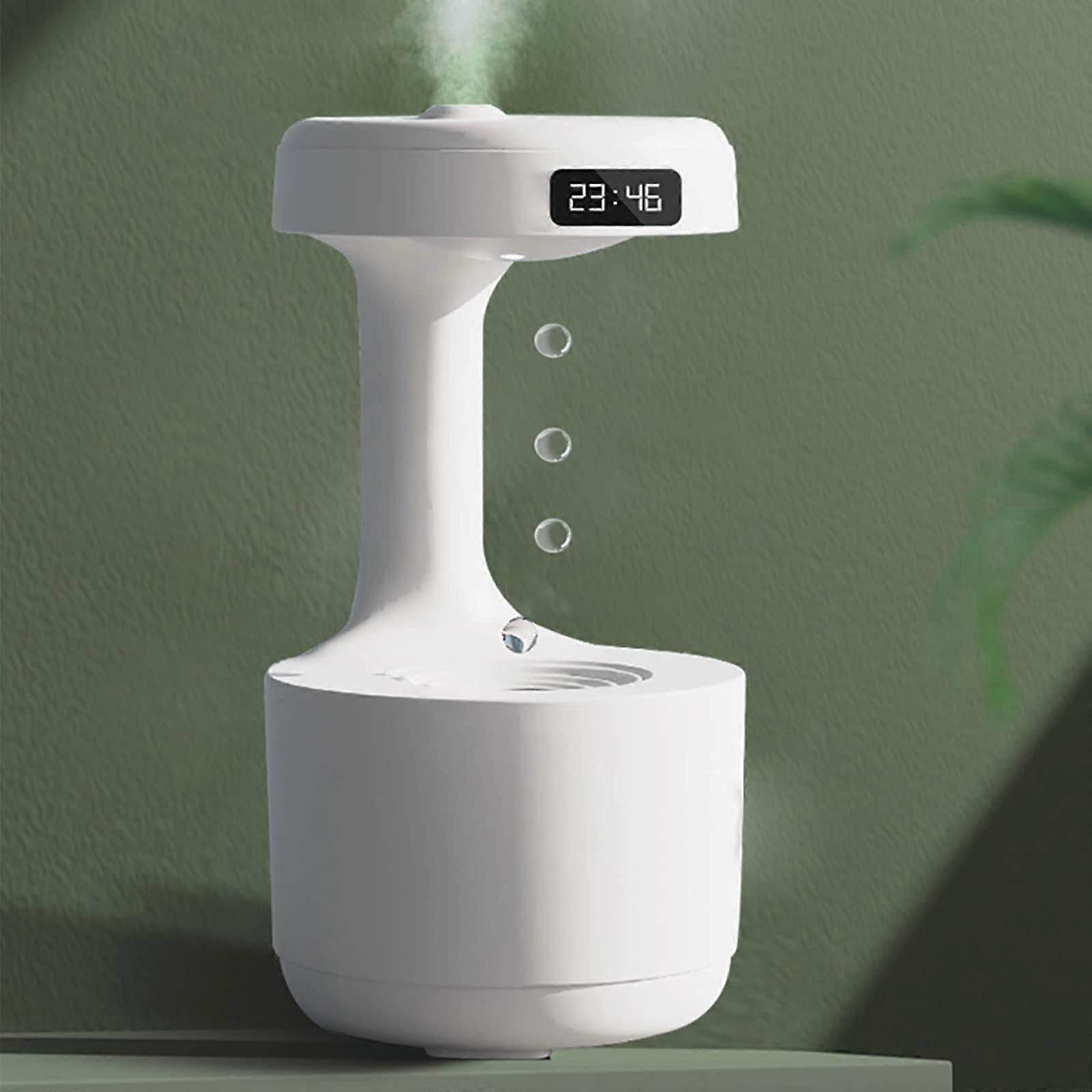 Cool Mist Humidifiers for Bedroom, Quiet Antigravity Water Droplet Humidifier Bedroom Office Desktop Fog Visible Usb Humidifier generic