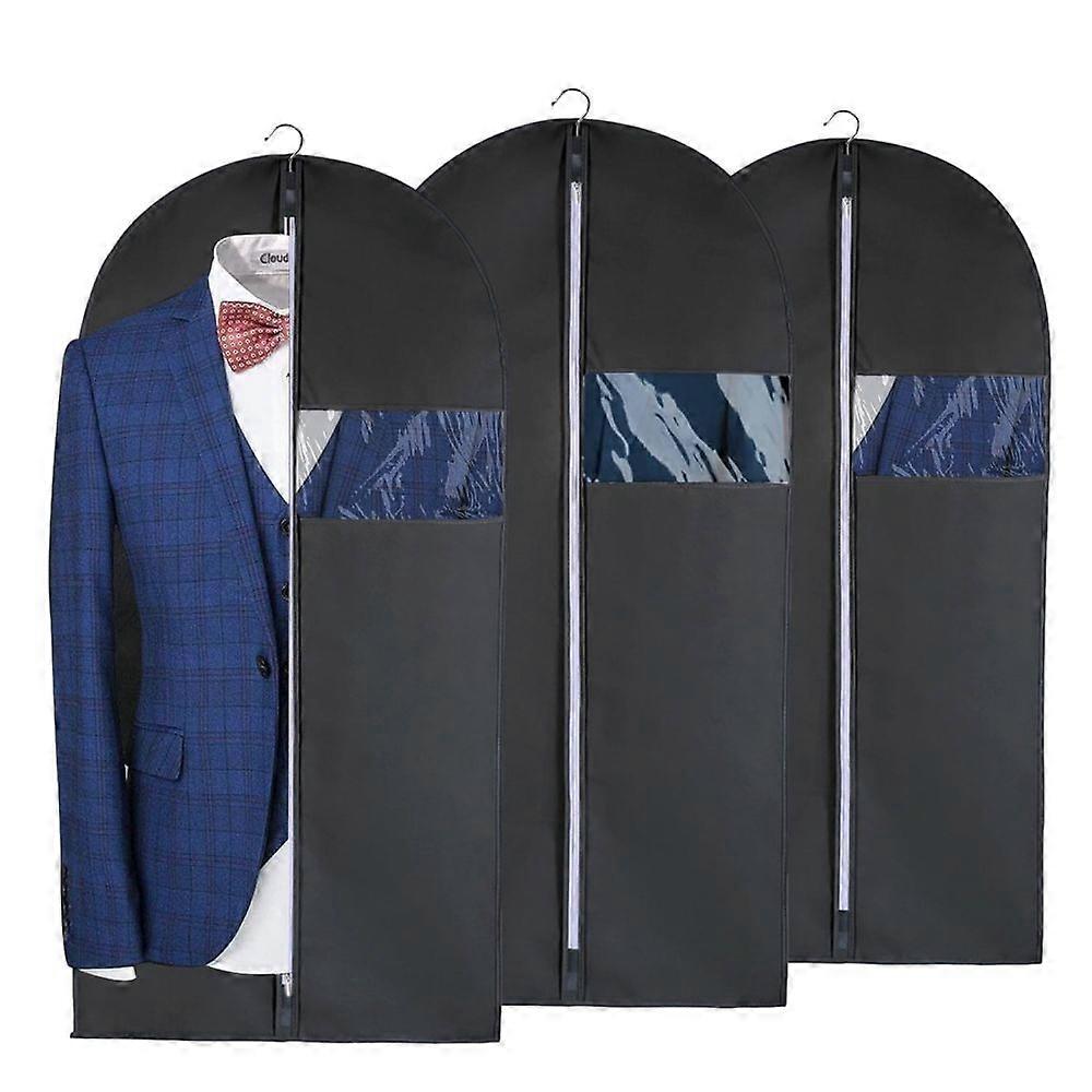 Clothes dust cover--Black-60*120cm*3