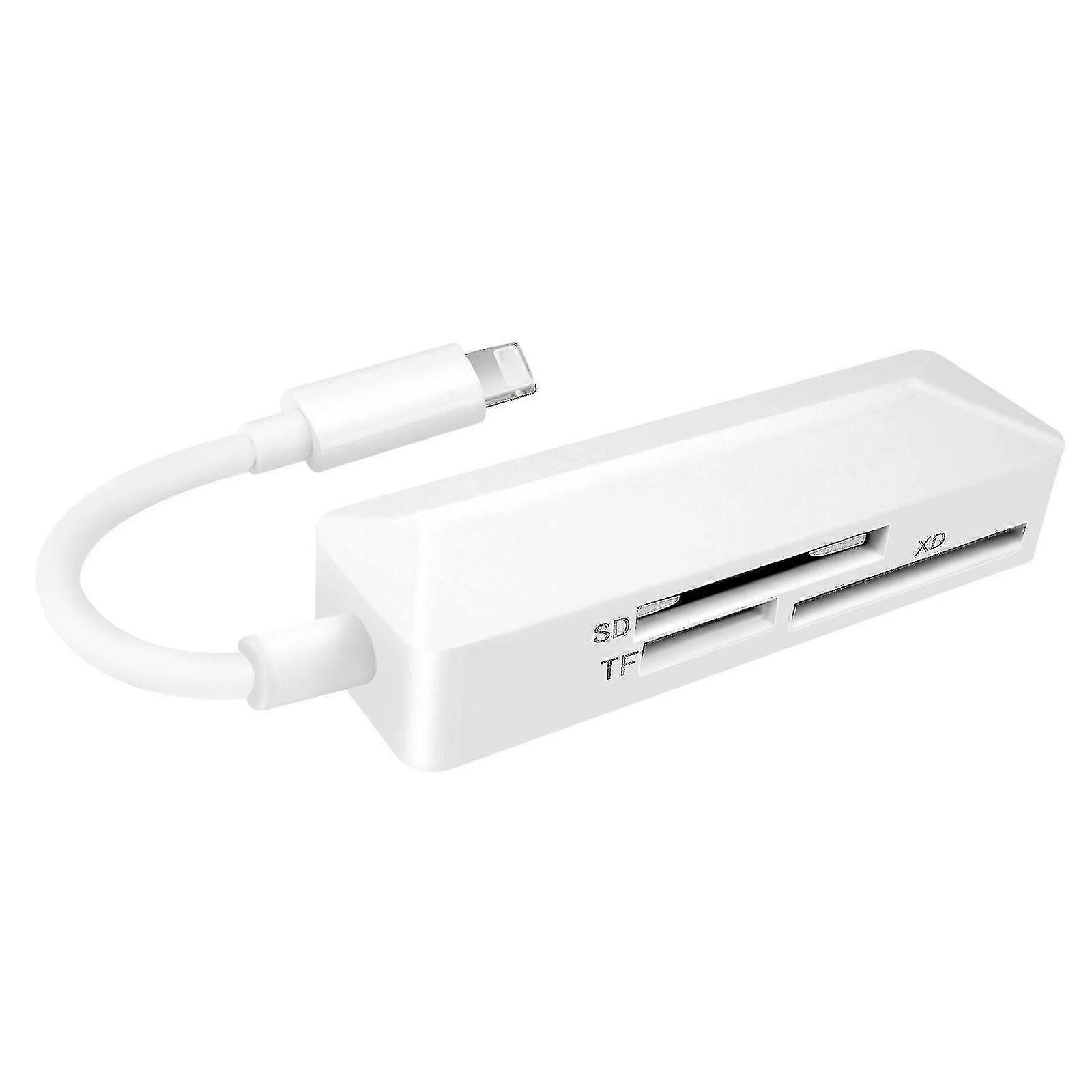 Ios8pin Card Reader Tfsd Xd 3 In 1 Carder Reader For Laptop Phone Tablet