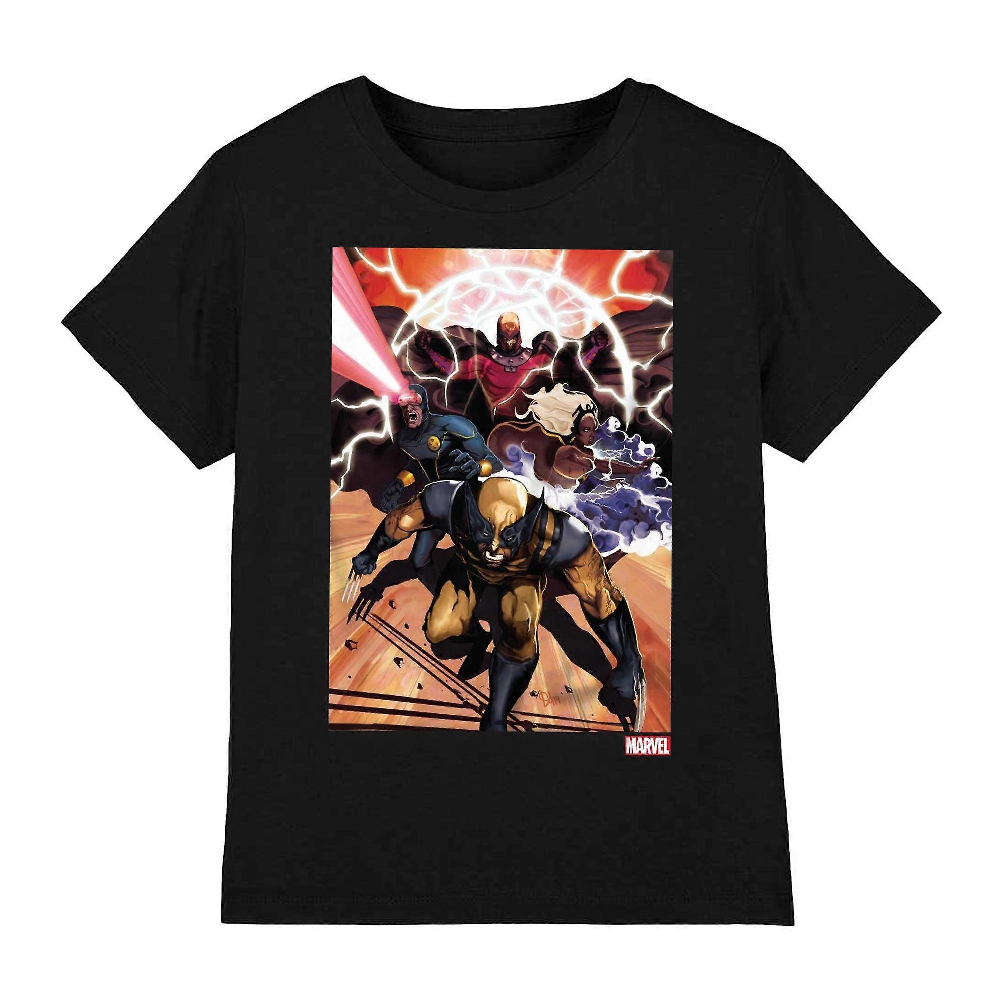 Marvel Barn/Barn X-Men Team Attack T-skjorte