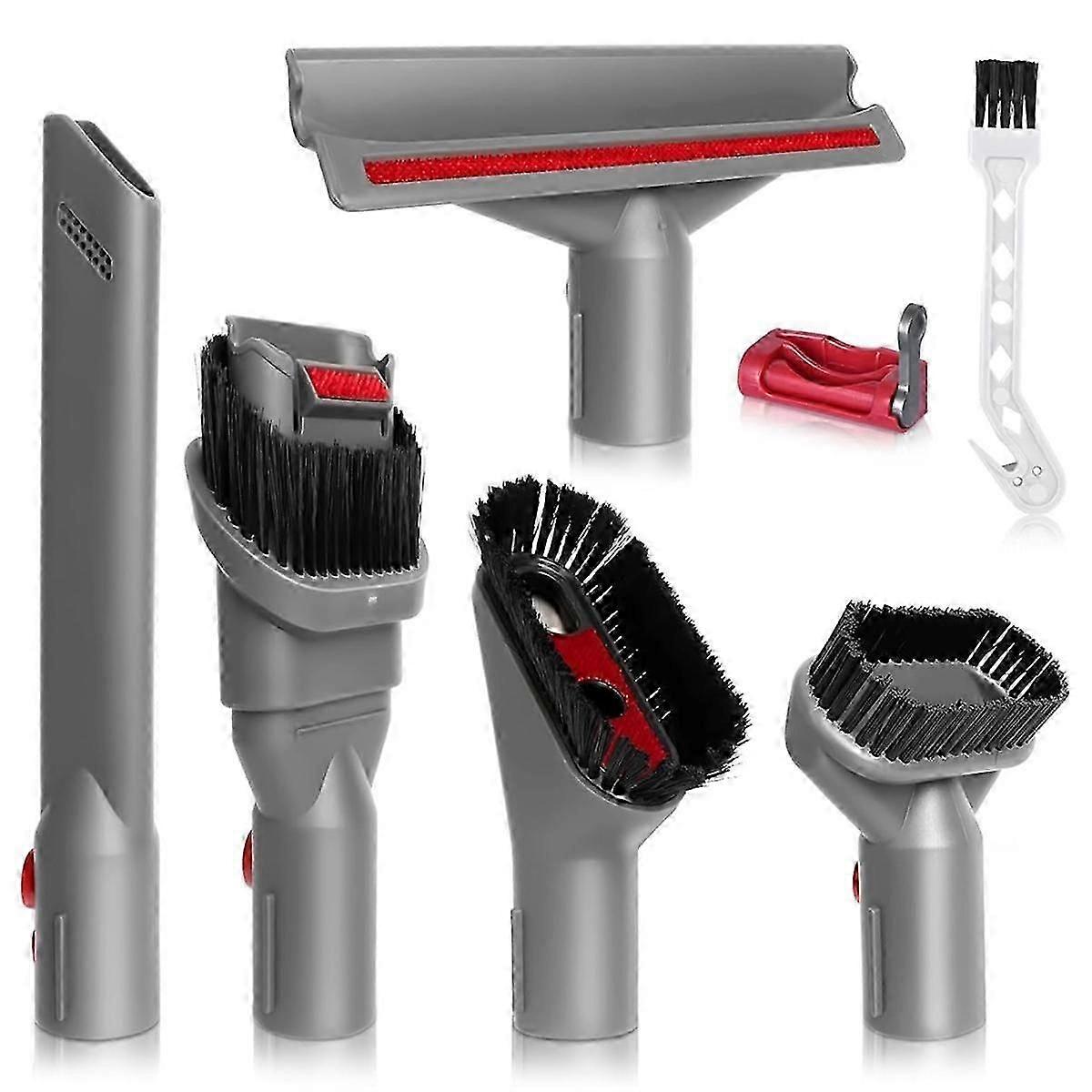 For V7 V8 V10 V11, Accessory Set Brush Nozzles, Solution for A Home Pristine and Vehicle Interior