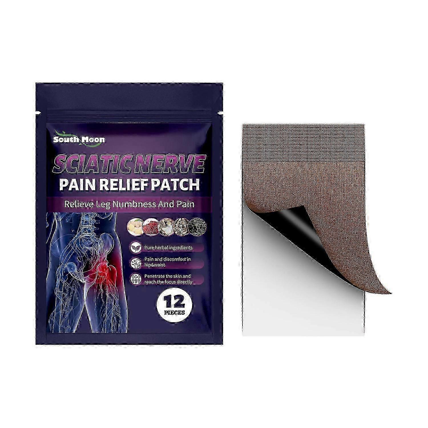 South Moon Body Acupuncture Point Patch Relieves Pain Hip Sciatica Lumbar Disc Patch Shoulder Knee