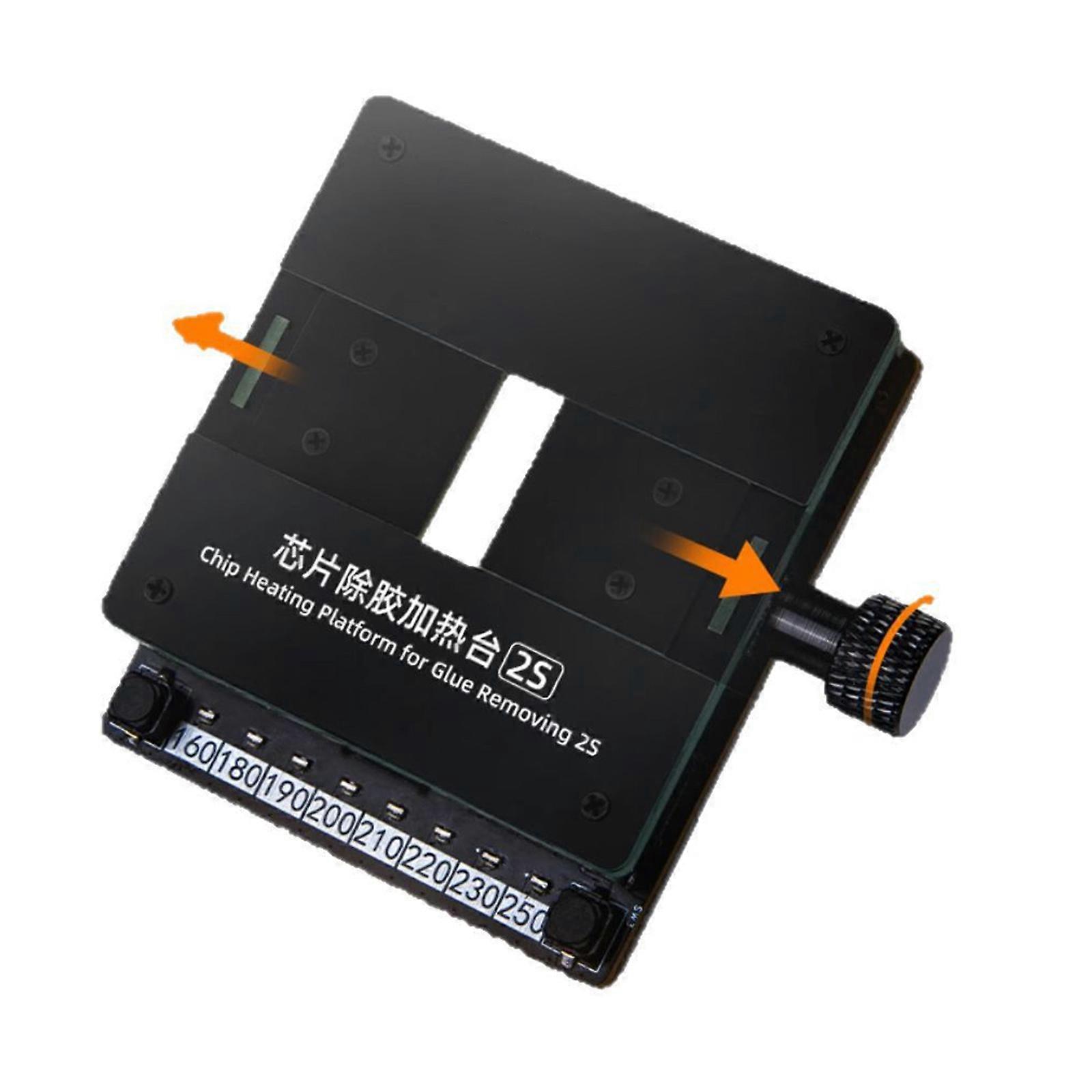 Preheating Rework Station 2S Phone IC Chip Soldering Plate Heating Table Station for Phone IC CPU Heating Removal