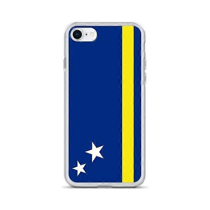 iPhone Case - Curaçao Flag - iPhone 6 Plus - Flexible - Multicolored - Vertical
