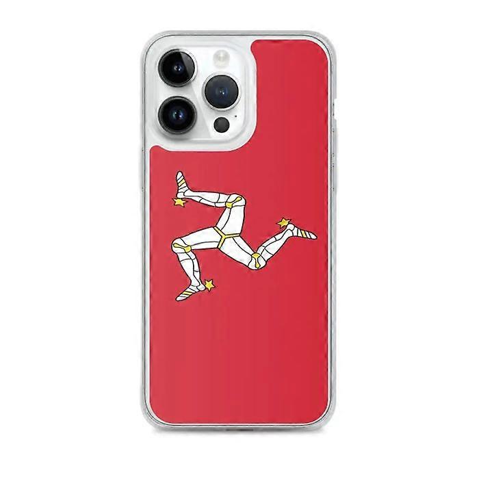 Phone Case – Isle of Man Flag – Compatible with iPhone 14 Pro Max – Flexible Case – Durable and Shockproof – Pixelforma