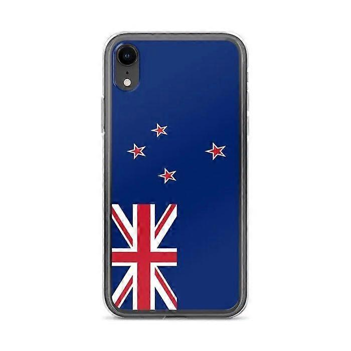 Phone Case – New Zealand Flag – Compatible with iPhone XR – Soft Case – Durable and Shockproof – Pixelforma